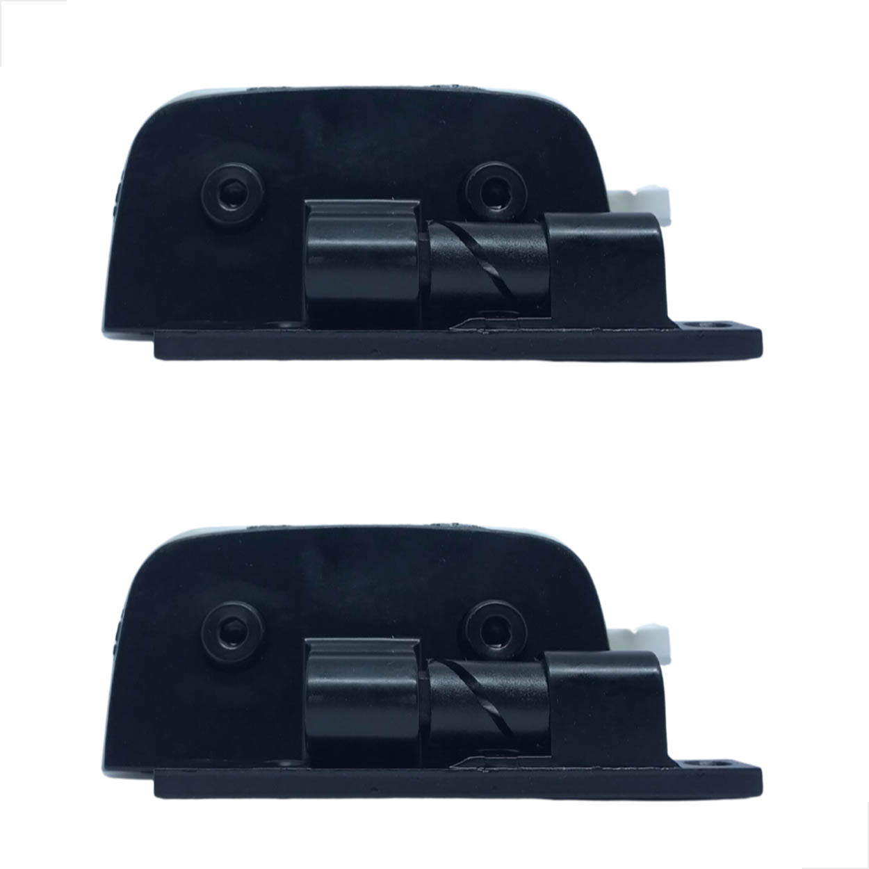 Kit -Dobradiça Automatica Para Box De Banheiro AL C/2 Preto