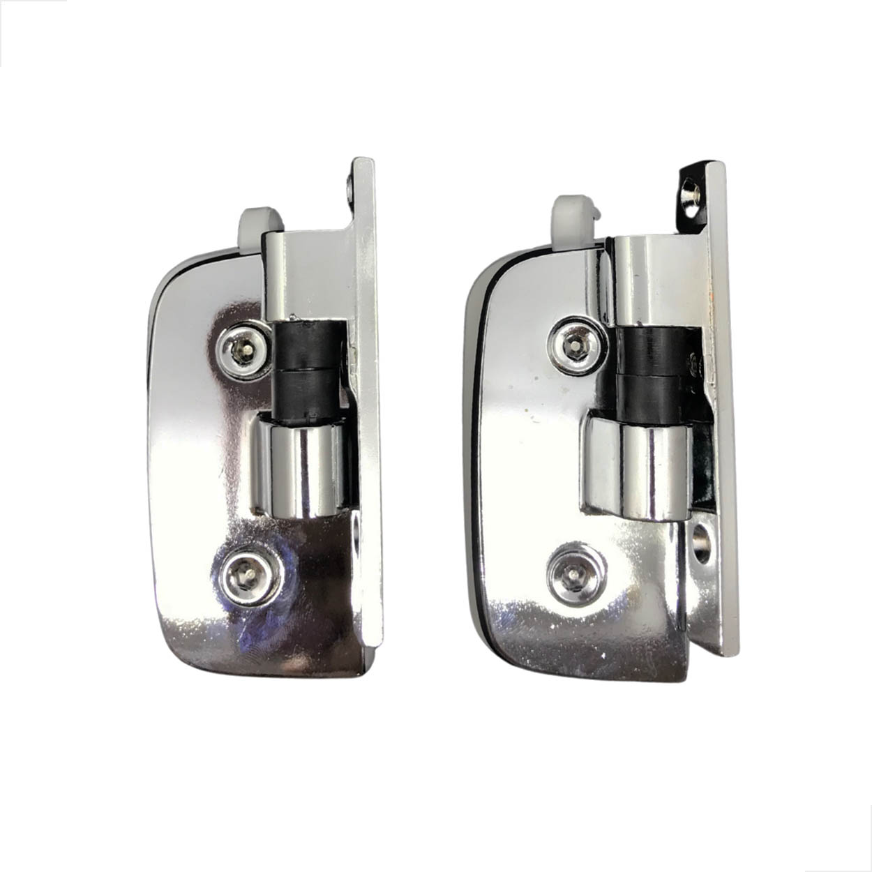 Kit - Dobradiça Lateral Simples P/ Box G1115 C/2 Cromado