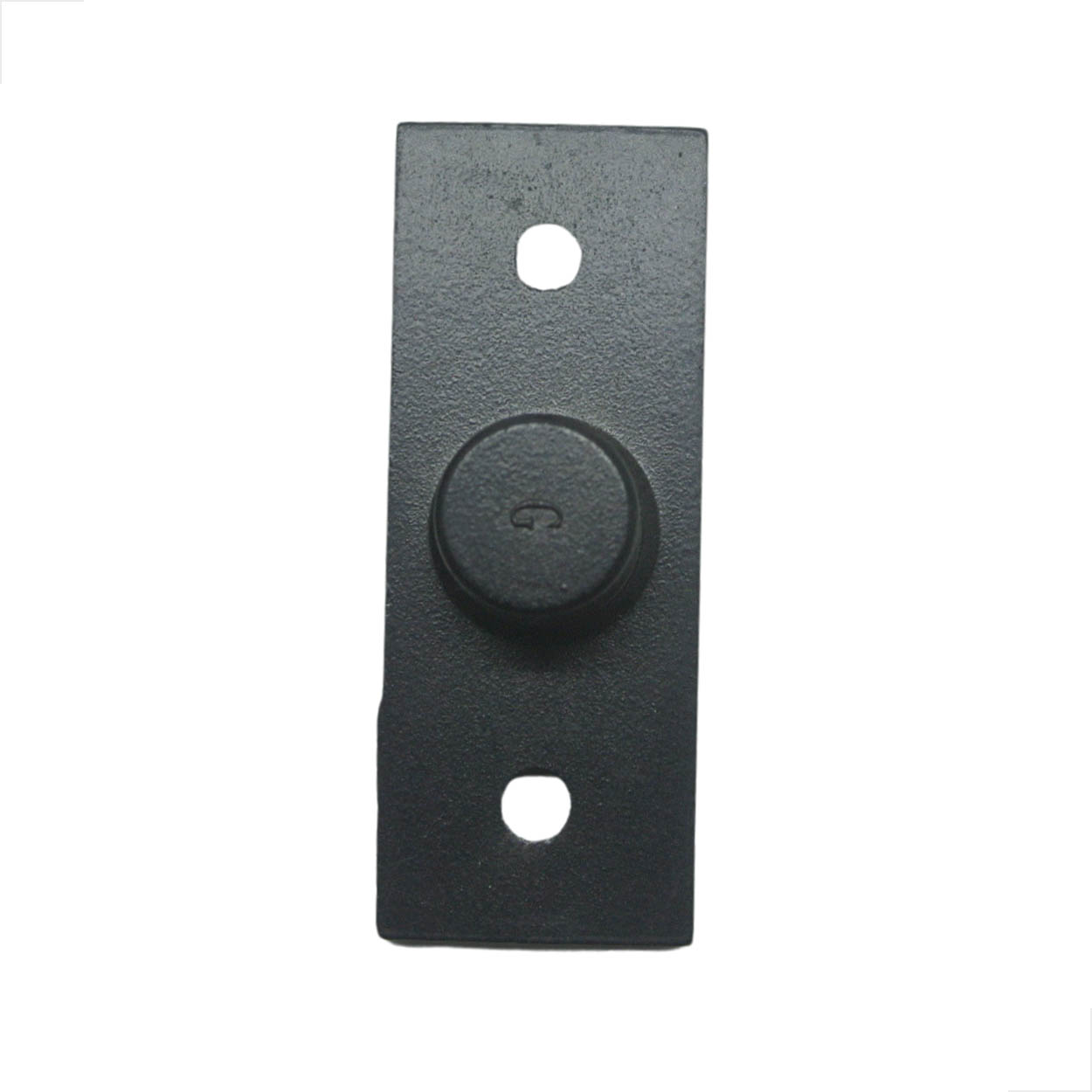 Kit Dobradiça Miolo Com Pino P/ Porta De Vidro 3140 Preto
