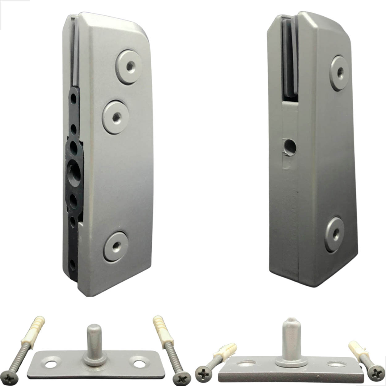 Kit- Dobradiças AL 1103A 1101A+ Buchas AL 1201A 1013A Fosco