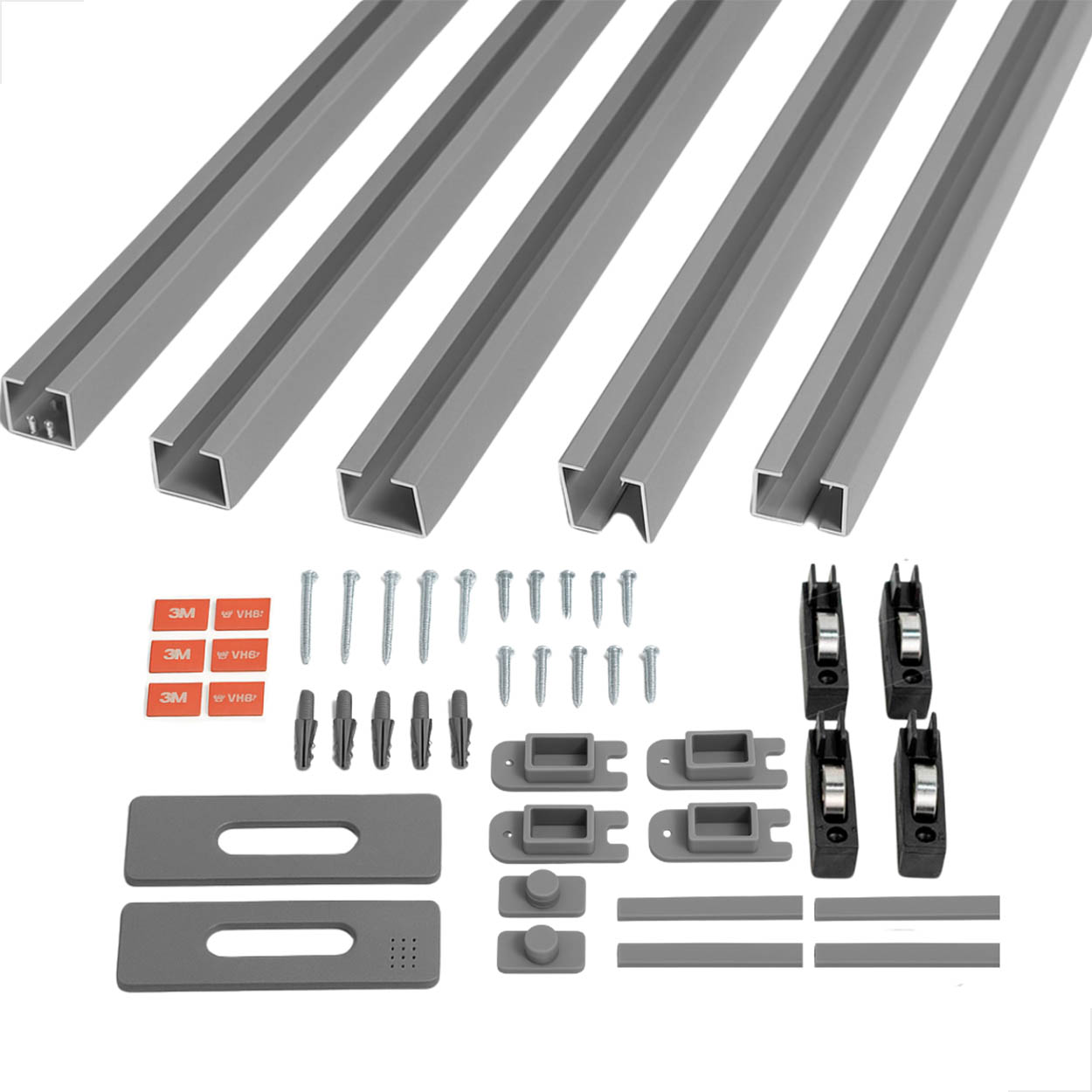 Kit Para Pia Al 1,00m X 1,20m Armário S/ Vidro Fosco