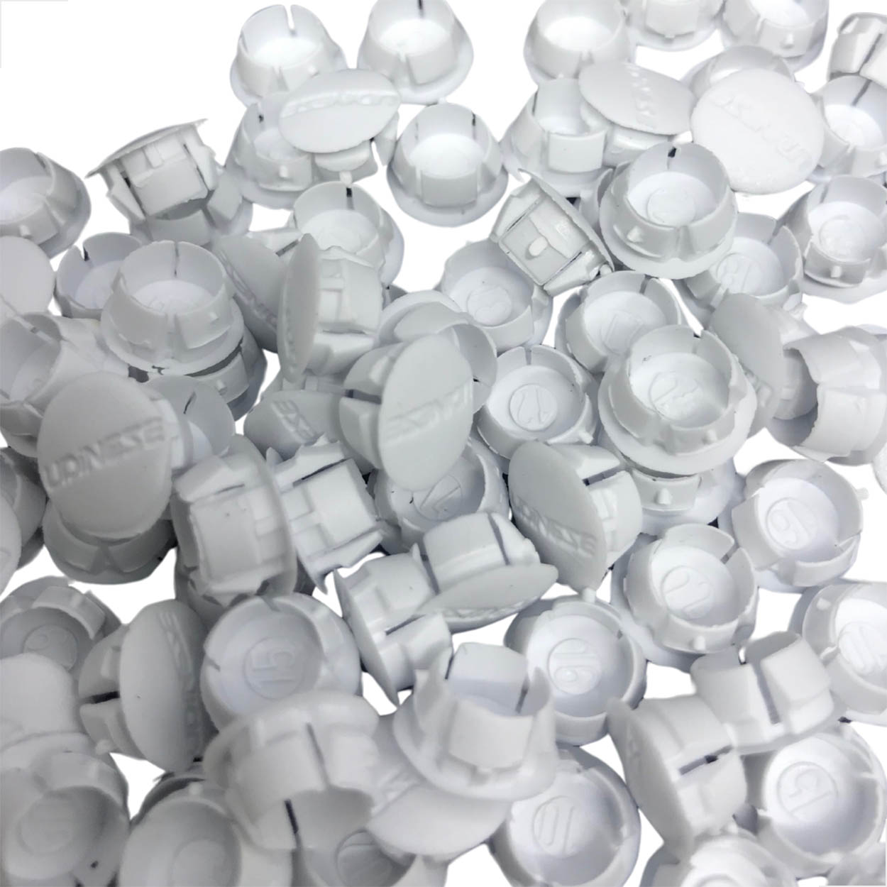 Tampa Tapa Furo Para Esquadrias C/200 Unidades Branco Nyl042