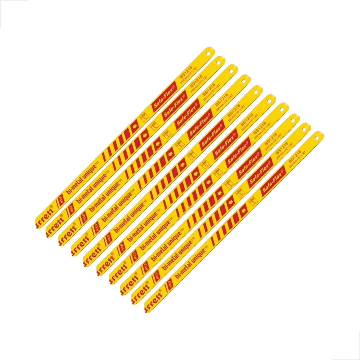 Lamina De Serra 32 Starrett Com 10 Unidades Bi- Metal