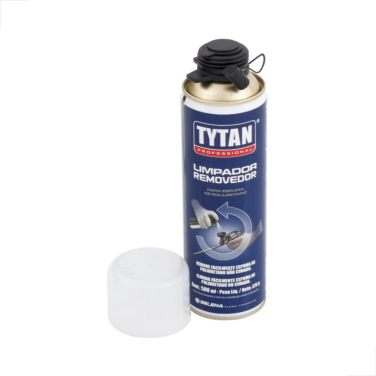 Limpador De Espuma Expansiva Não Curada 480ml Tytan C/ 2 Un