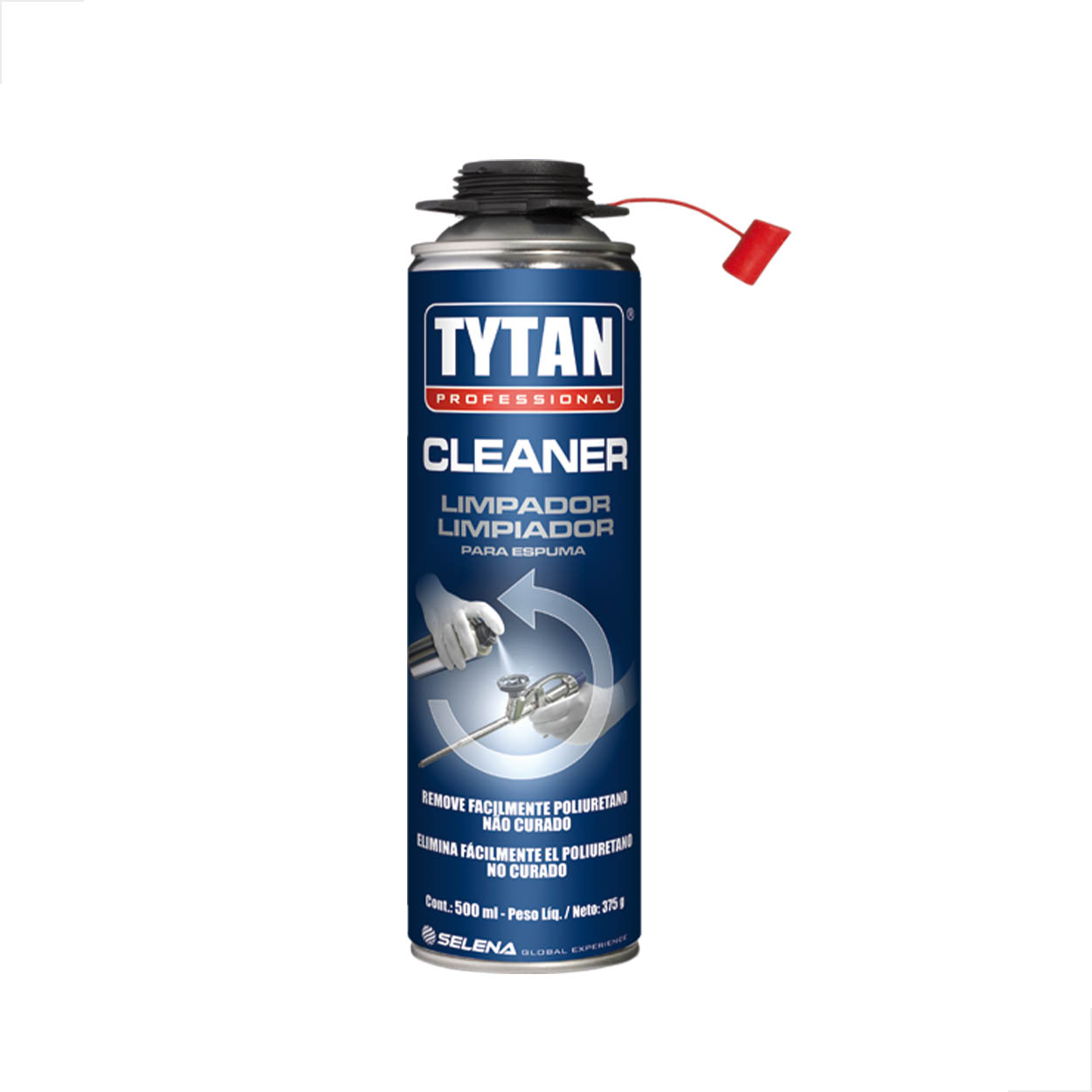 Limpador De Espuma Expansiva Não Curada 480ml Tytan