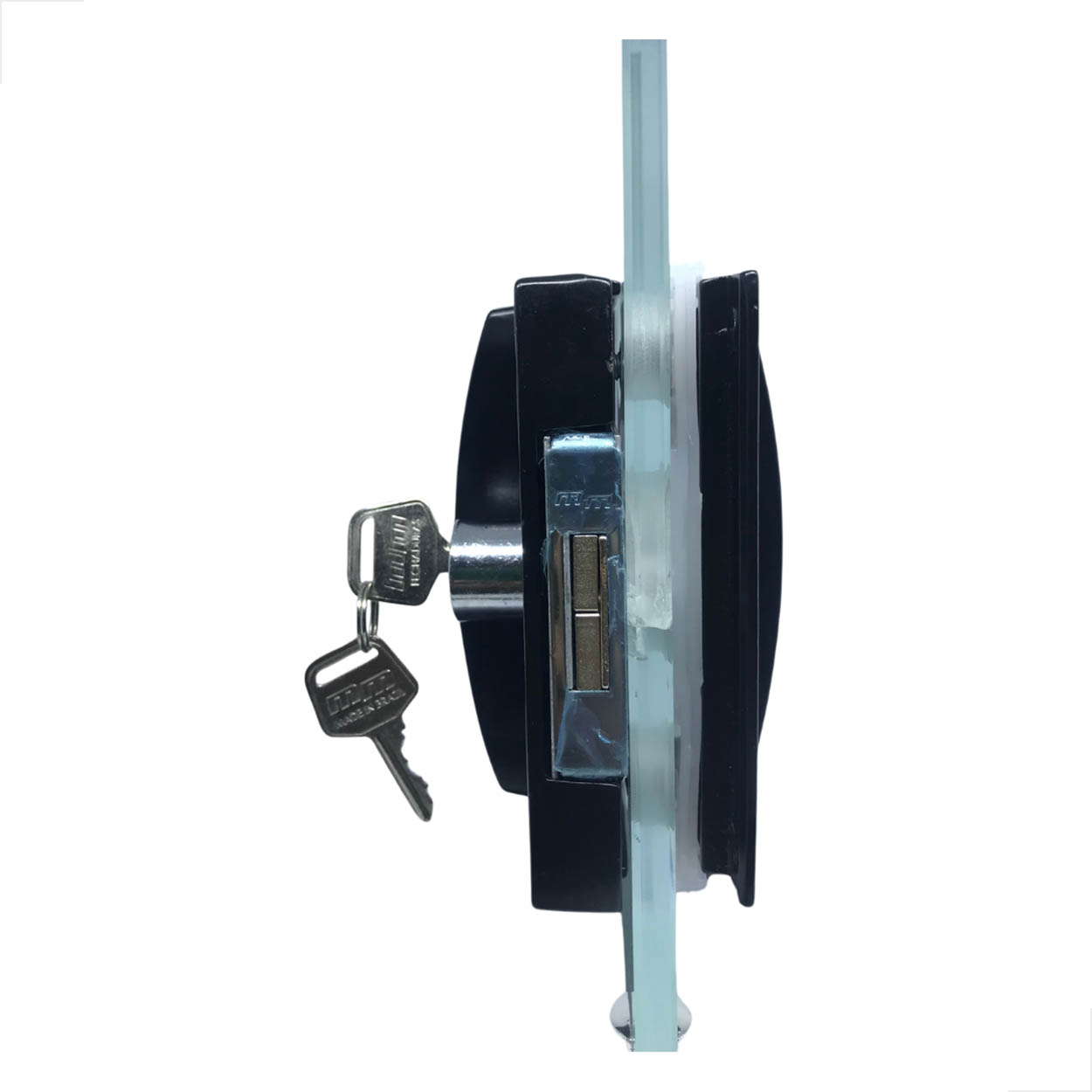 M Kit10 Conjunto Porta De Correr + Miolo 3530 V/A Preto