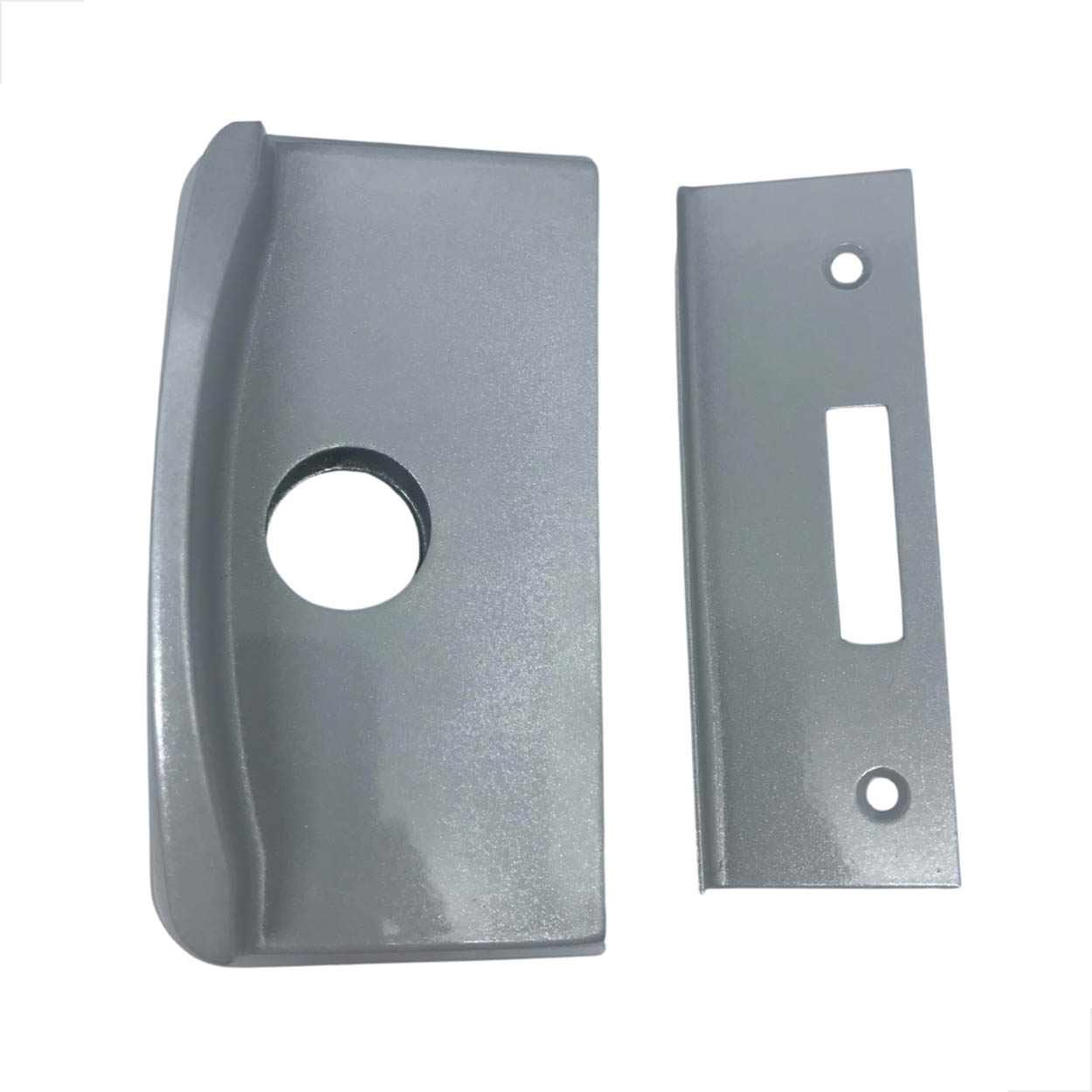 M Kit 10 Conjunto Para Porta De Correr Vidro Alvenria Fosco