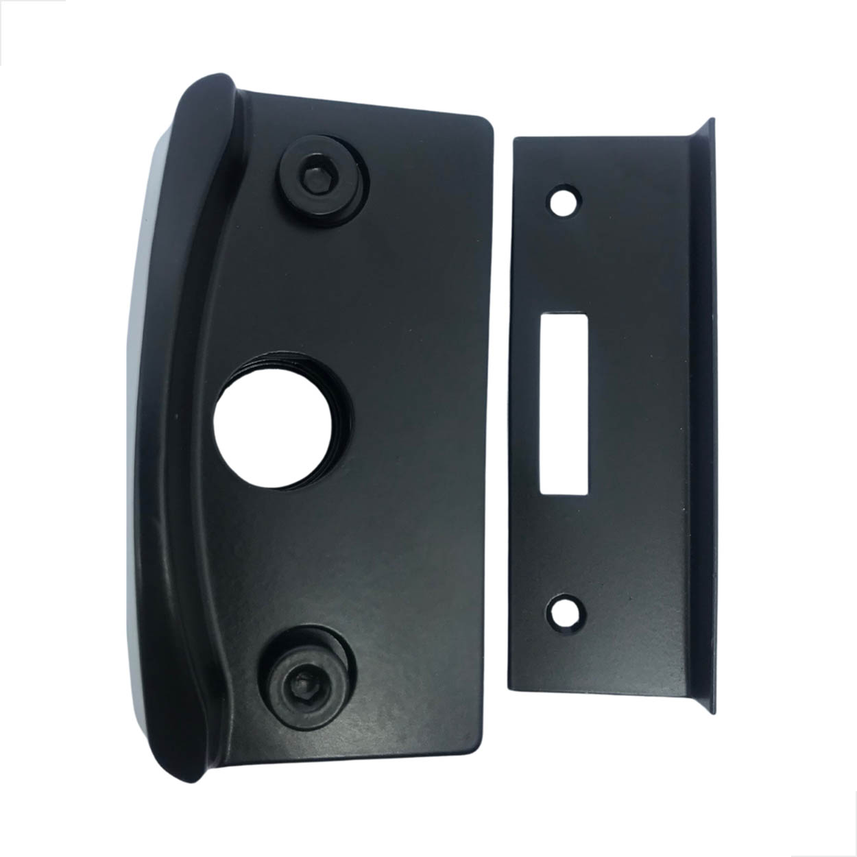 M Kit 10 Conjunto Para Porta De Correr Vidro Alvenaria Pto