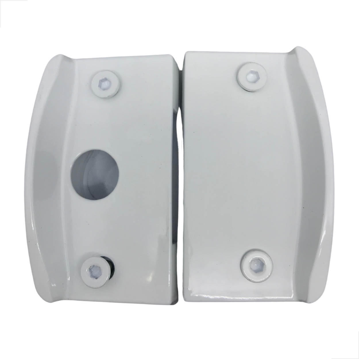 M Kit 11 Janela De Correr Vidro Vidro Cadeirinha Branco