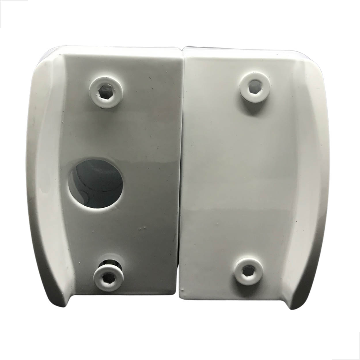 M Kit 11 Janela De Correr Vidro Vidro Cadeirinha Branco