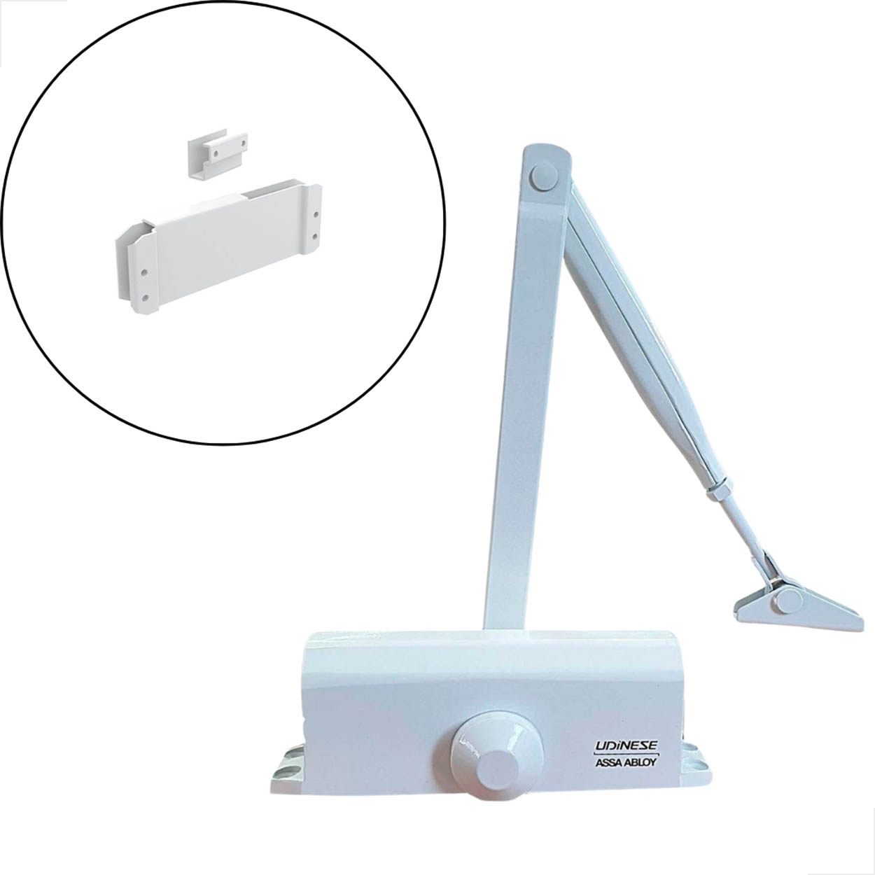 Mola Aerea Ud77z + Suporte Mola Porta De Vidro Bco Udinese