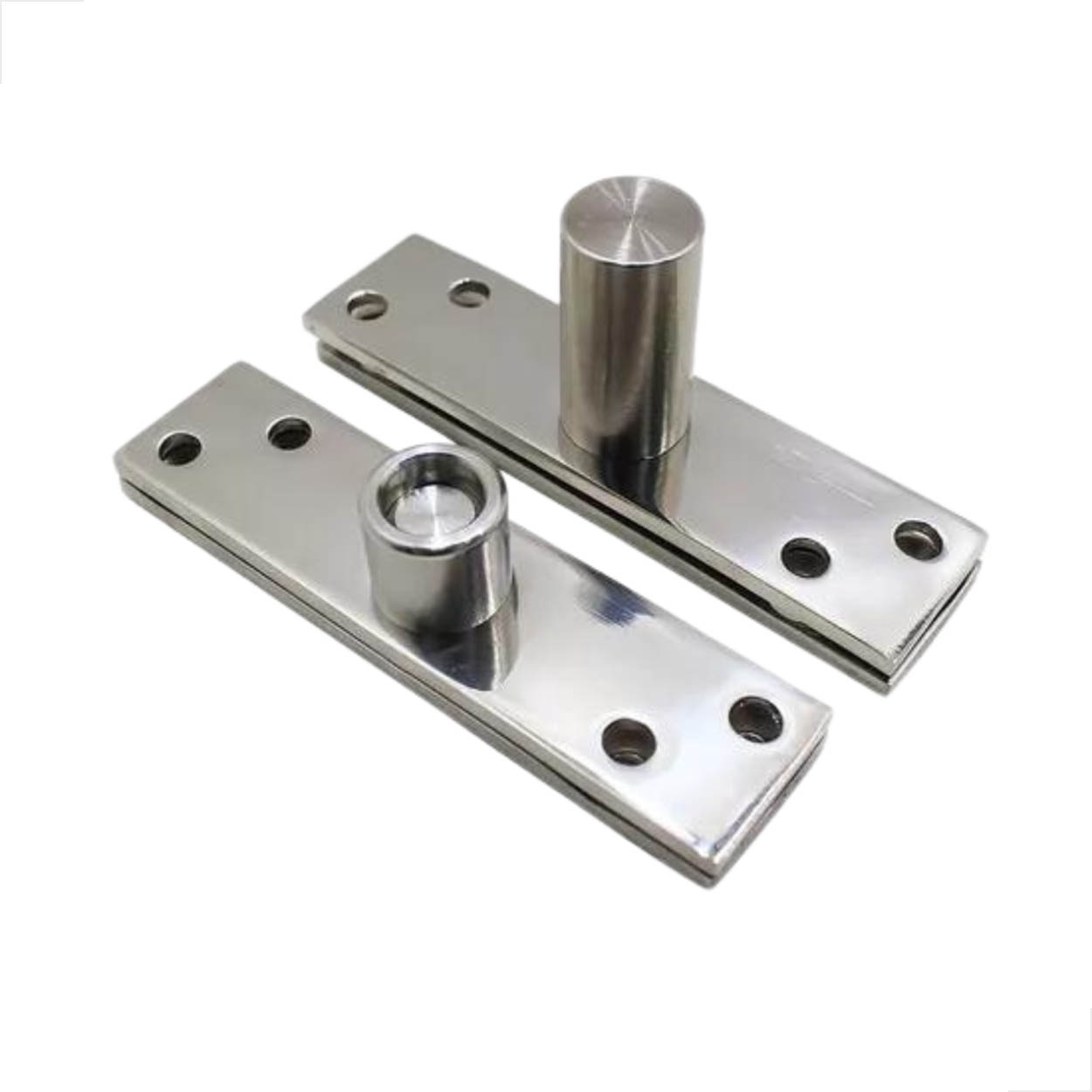 Pivo Inox Pivotante (Carga Ate 150 KG) Pequeno Para Portas