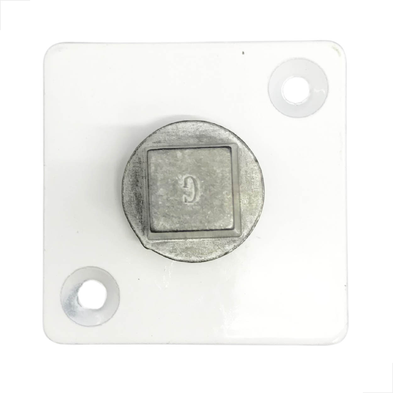 Pivõ Para Dobradiça Inferior Para Porta Vidro 1013 Branco