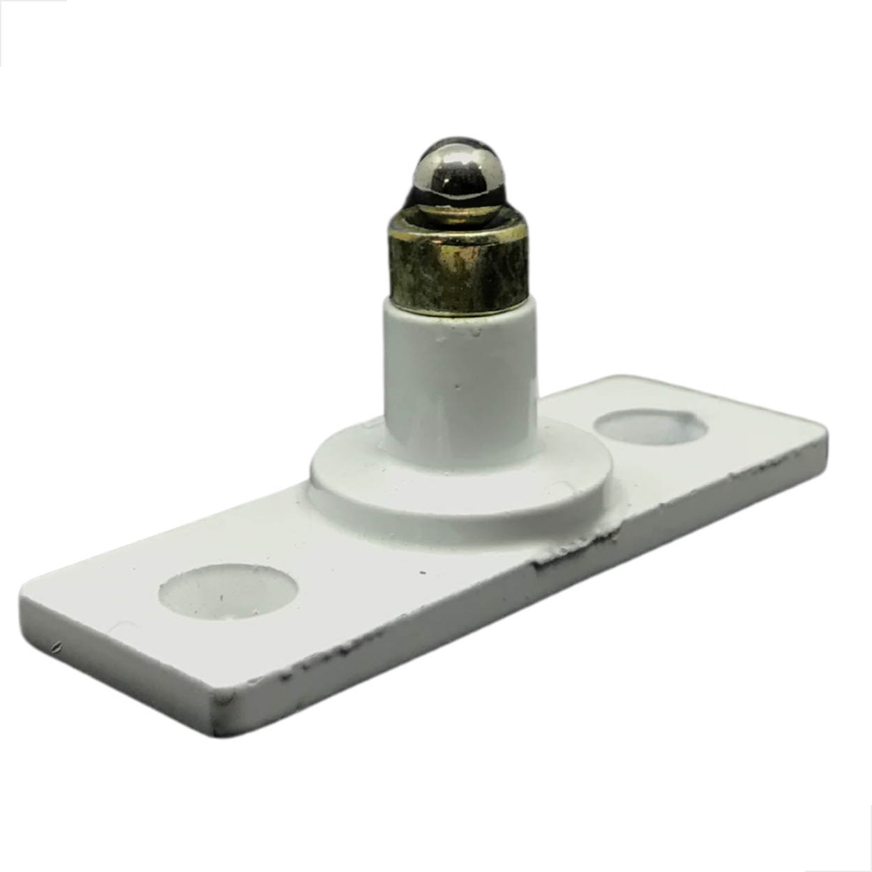Pivô Para Dobradiça Inferior Porta De Vidro 1013a Branco