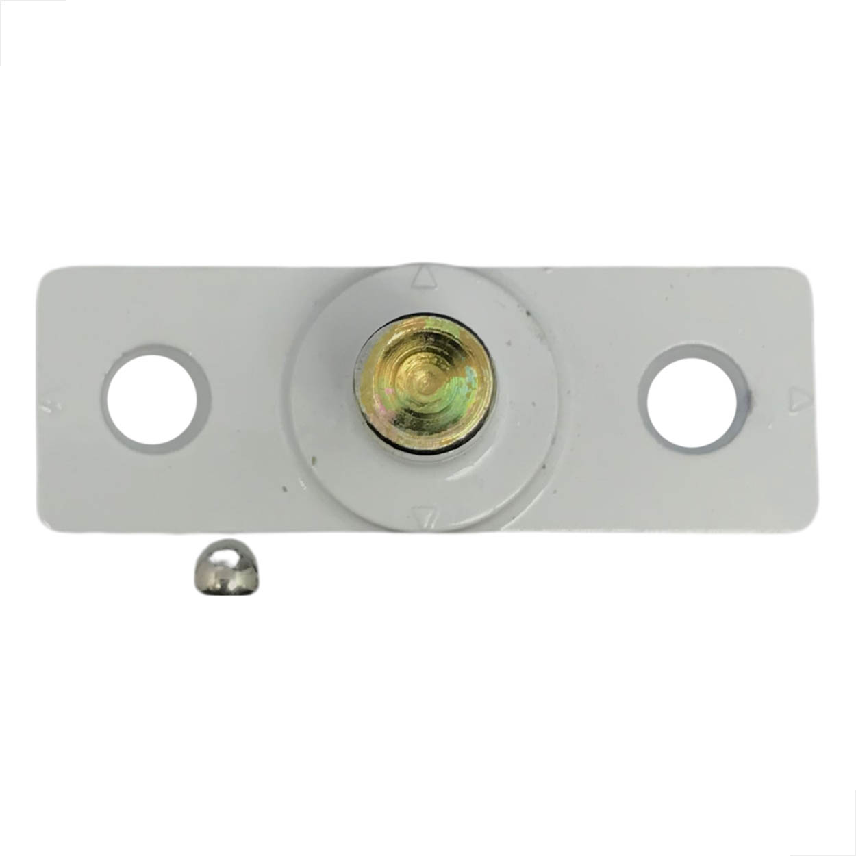 Pivô Para Dobradiça Inferior Porta De Vidro 1013a Branco