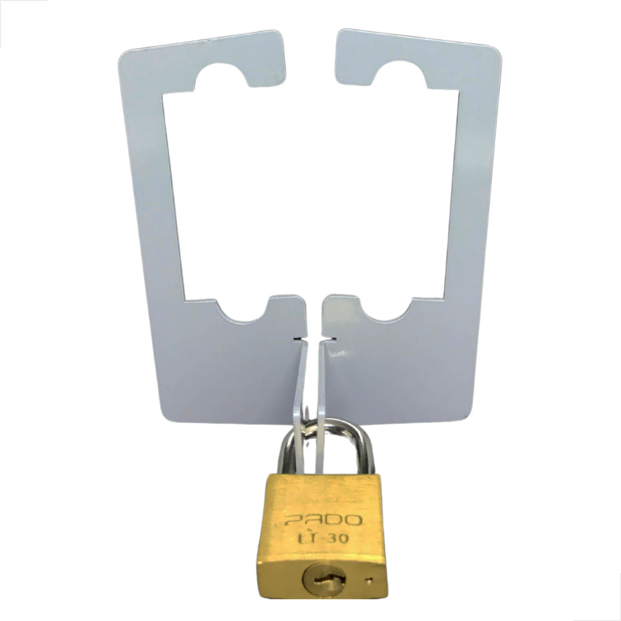Porta Cadeado Fechadura Para 1520 Vidro Vidro Fosco