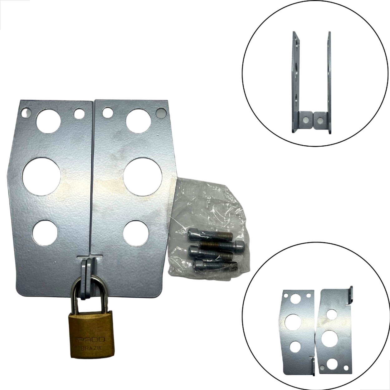 Porta Cadeado PC3000 Para Fechadura 3530 3532 3210 - Fosco