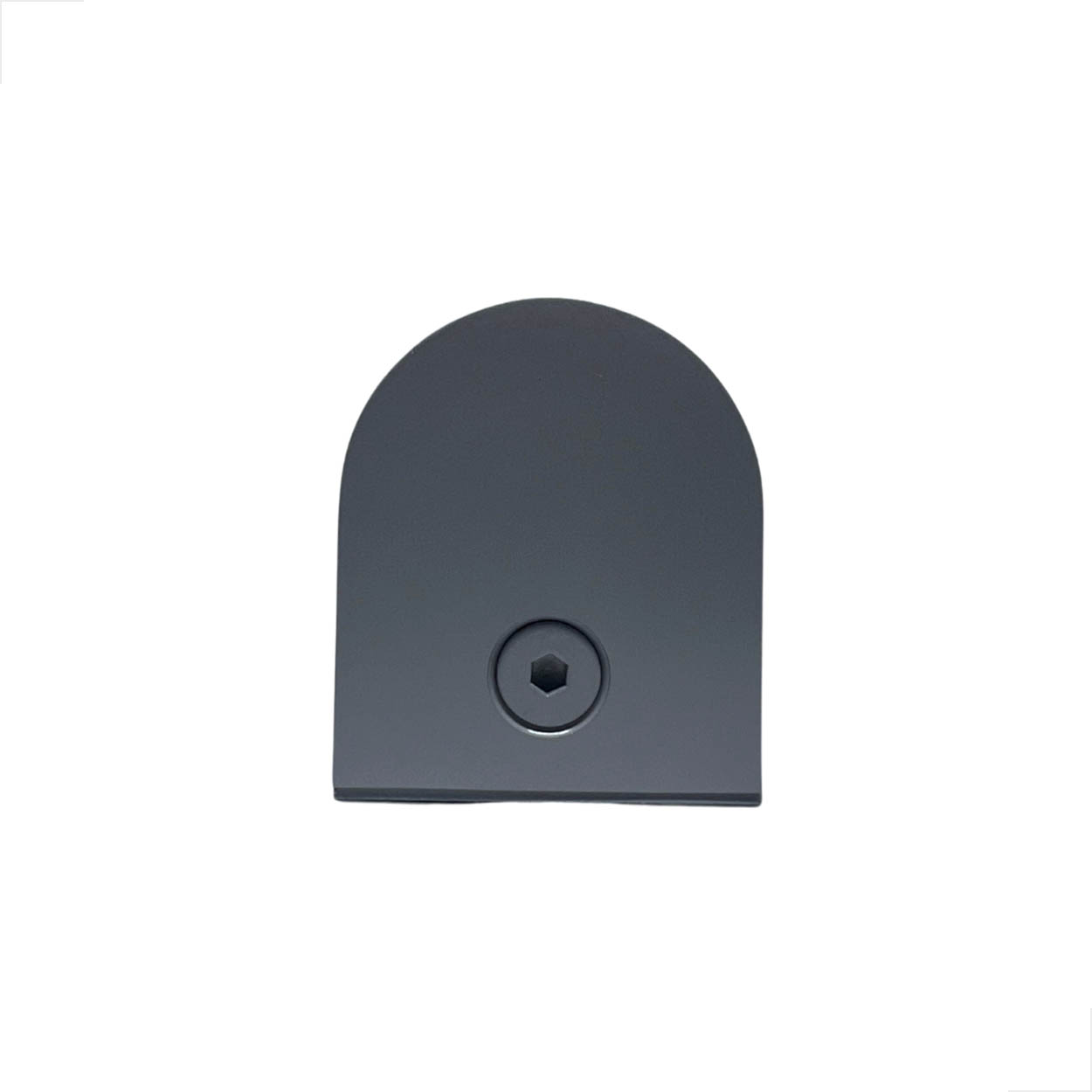 Presilha GR08P Para Vidro 8 MM Base Reta - Fosco