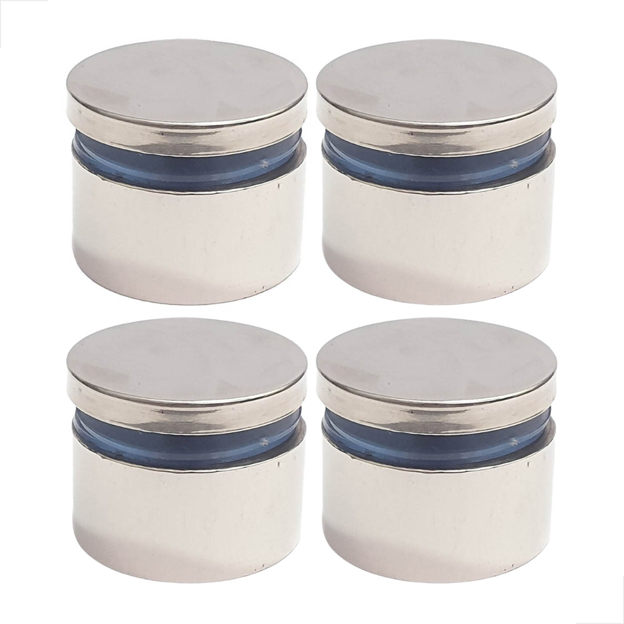 Prolongador Aço Inox 304 40x25mm Fixação e Suporte Kit 4 Un