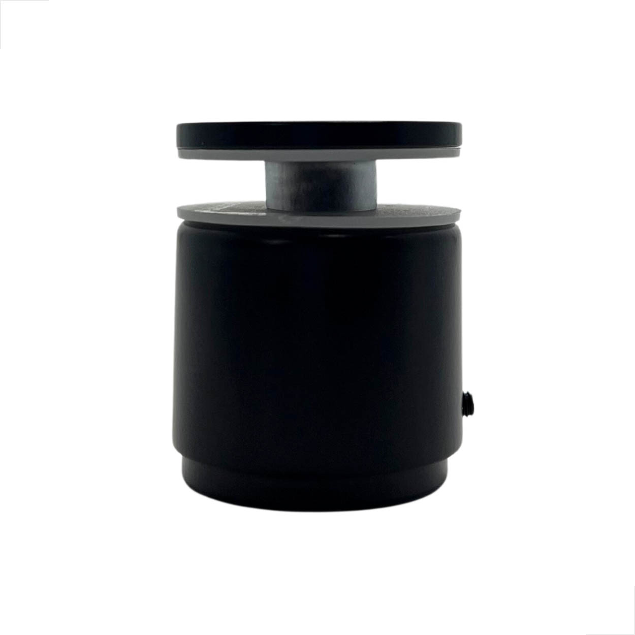 Prolongador Aço Inox 304 Regulagem Guarda-Corpo Vidro Preto