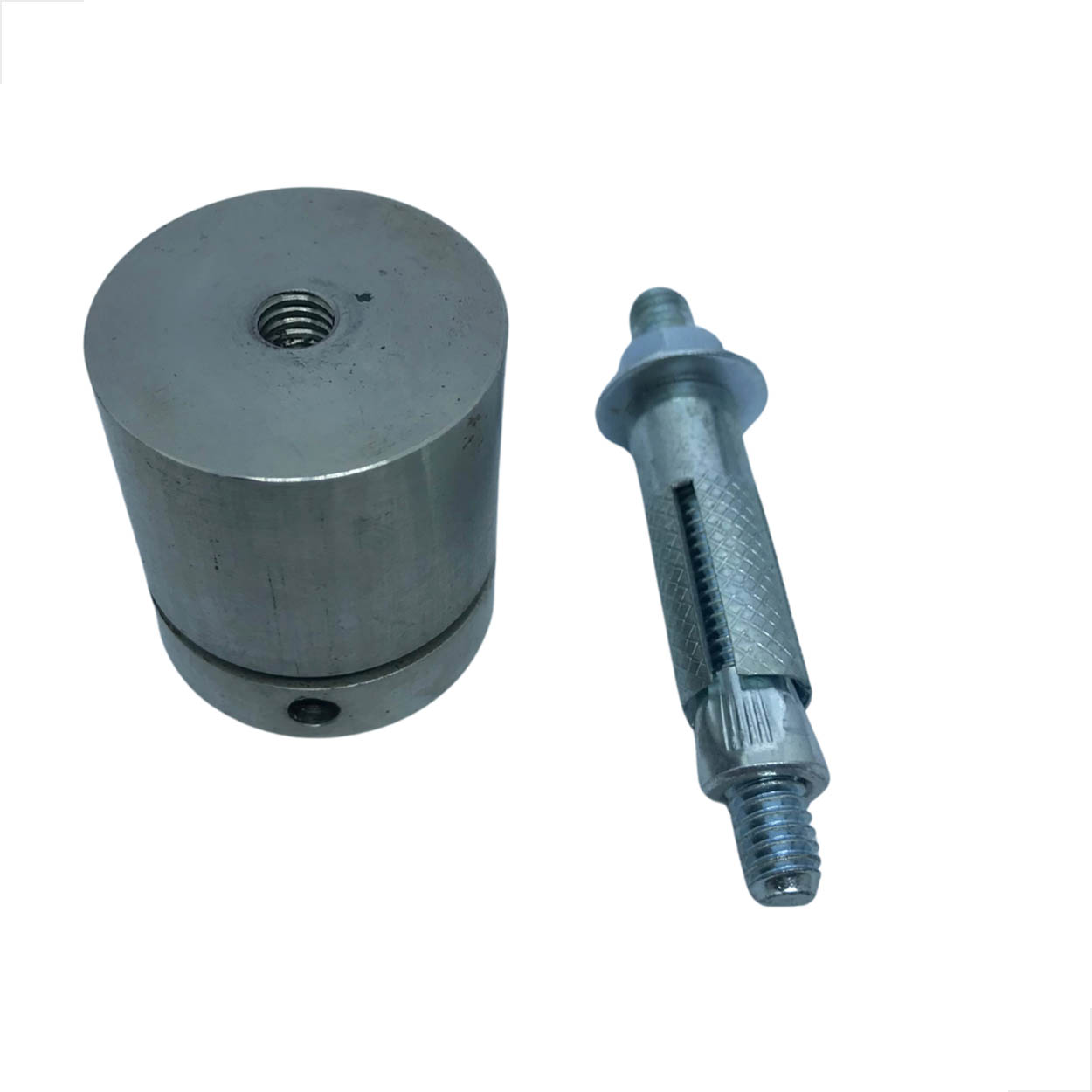 Prolongador Aço Inox Macico 38x30mm Escovado Guarda Corpo