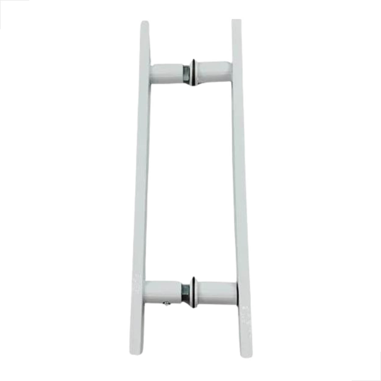 Puxador Alumínio H Barra Chata 800x600 PAra Portas Branco