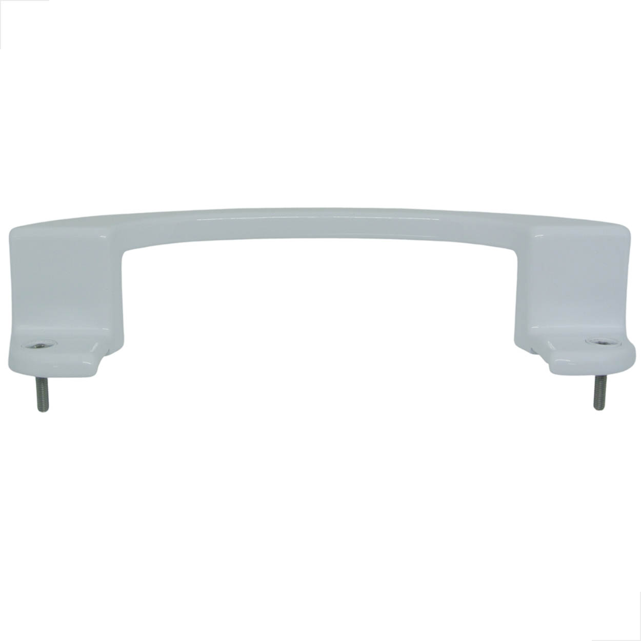 Puxador Arco 250 Alumínio Esquadria Para Porta Portão Branco