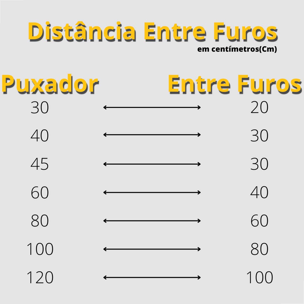 Puxador H AL Arco Polímero 40cm Porta de Vidro - Branco