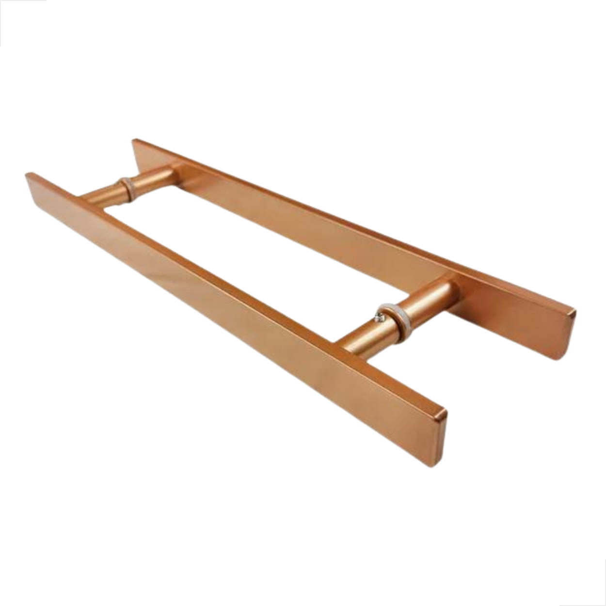 Puxador H Inox Barra Chata 40x10 1000 x 800 Furação Rose