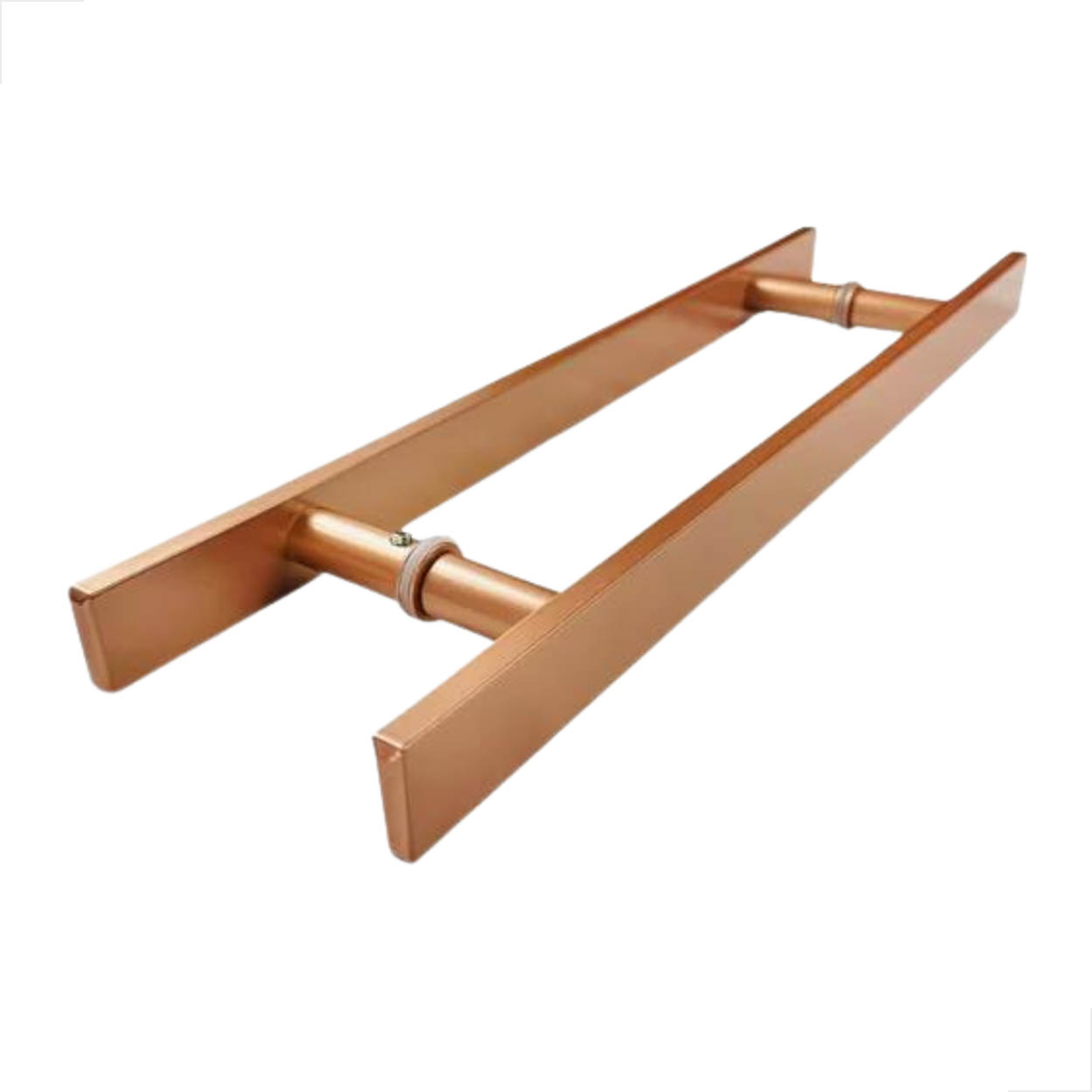 Puxador H Inox Barra Chata 40x10 1000 x 800 Furação Rose