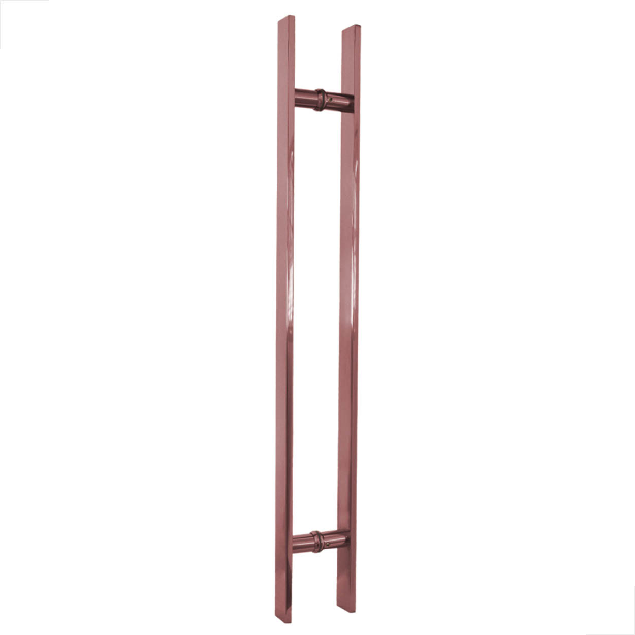 Puxador H Inox Barra Chata 40x10 800x600 Rose Porta Madeira
