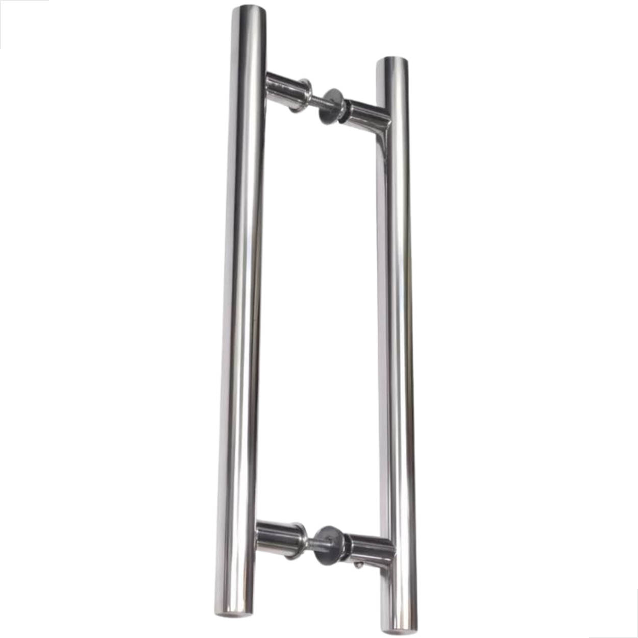 Puxador Inox Redondo 11/4 600x400 Polido Para Portas