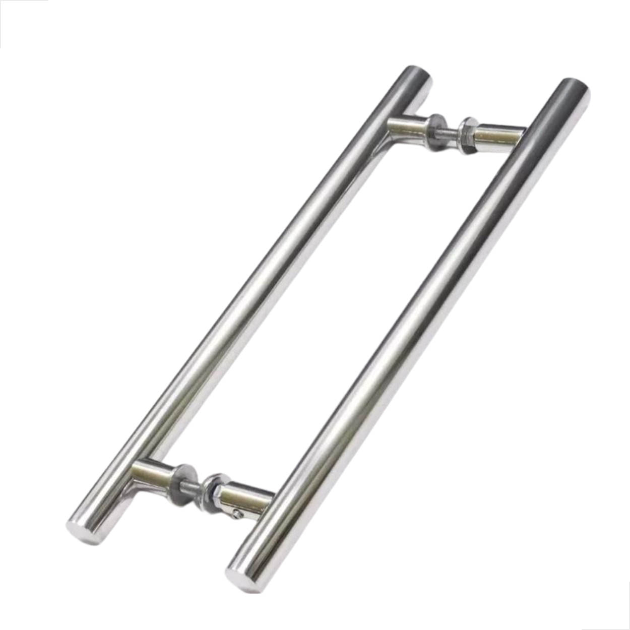 Puxador Inox Redondo 11/4 600x400 Polido Para Portas