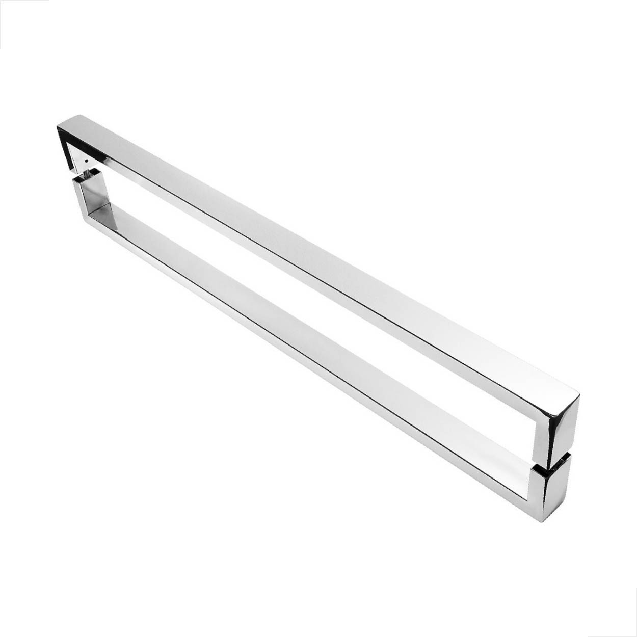 Puxador Inox U 1200MM Para Porta Pivotante Polido