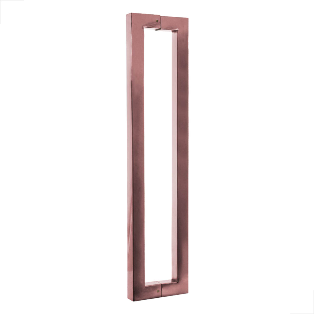 Puxador Inox U 600mm 30x30 Portas De Madeira Rose