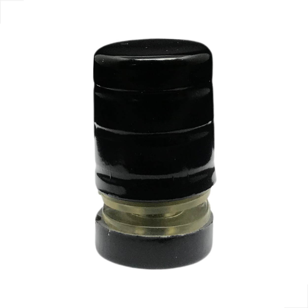 Puxador Janela Vidro Blindex 1629JA C/18mm Preto 5 Unidades