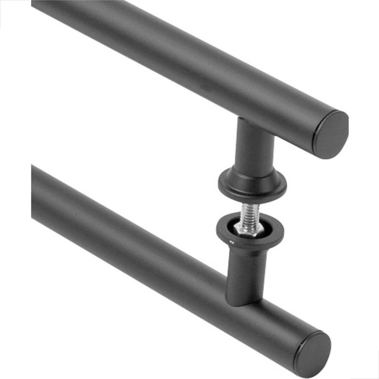 Puxador P/ Porta De Vidro Madeira Pivotante 800x600 Preto