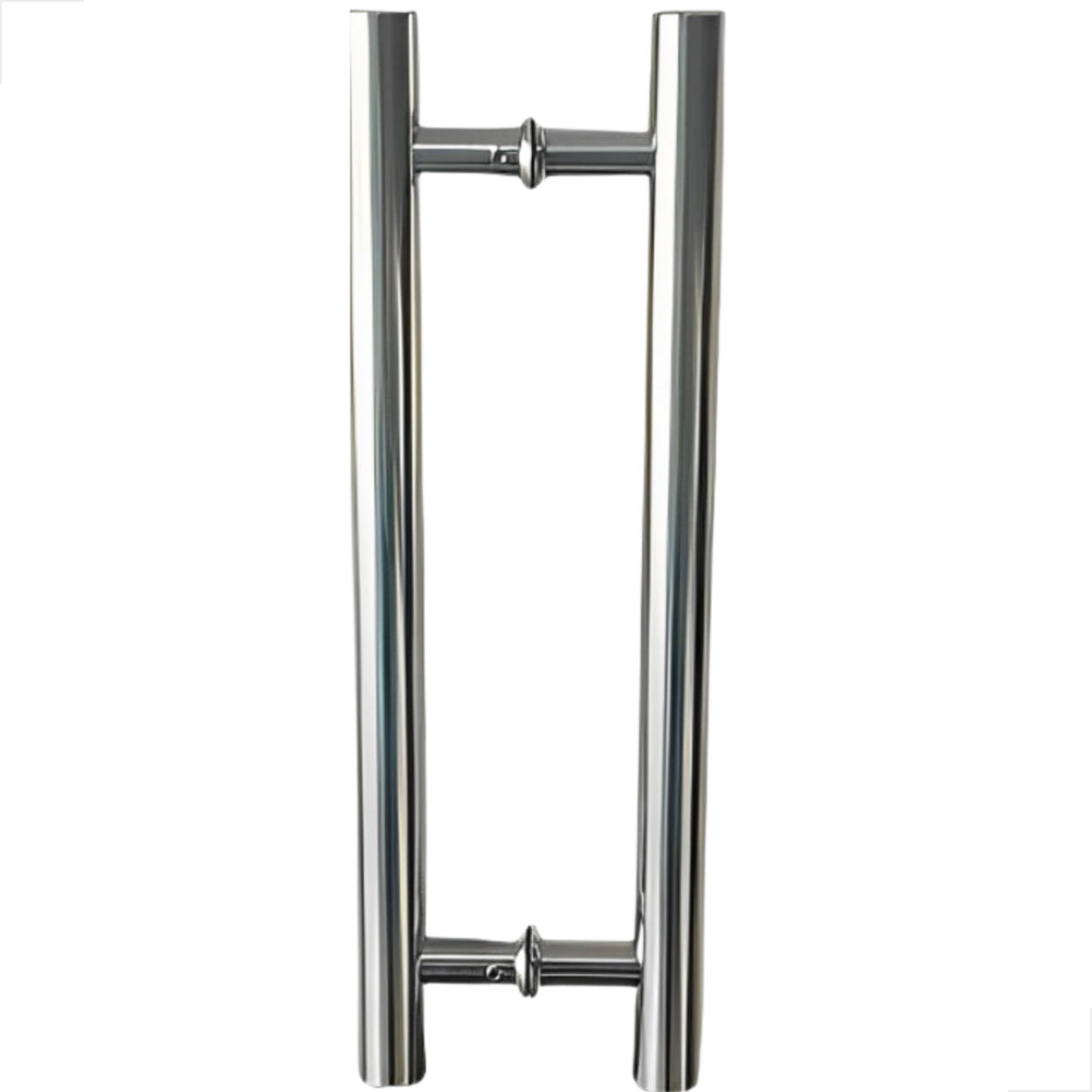 Puxador Porta Pivotante De Correr 300x200 Aluminio Cromado