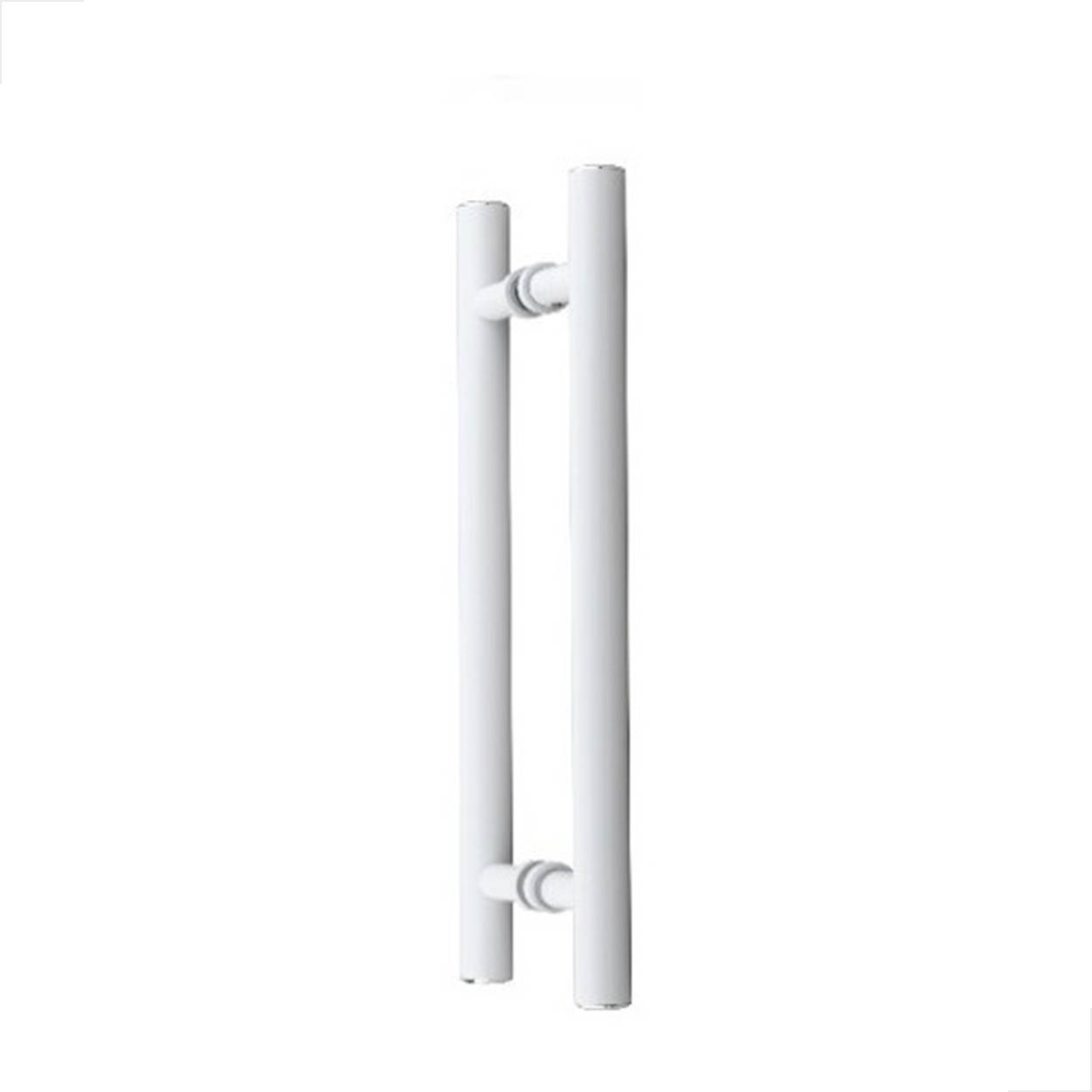 Puxador Porta Pivotante ou De Correr 300X200 Aluminio Branco