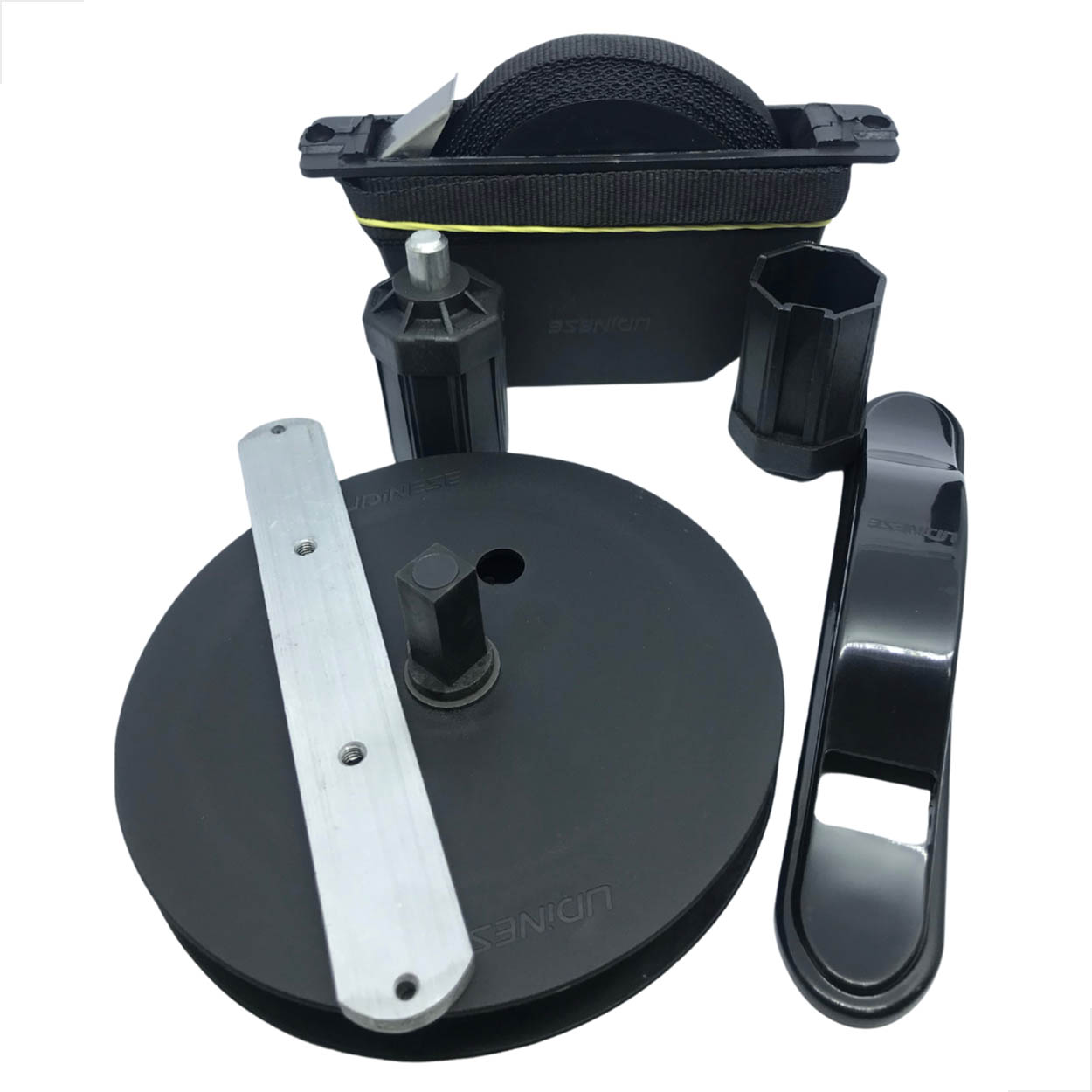Recolhedor Porta Integrada 8155/40 Espelho Preto Cinta Preta