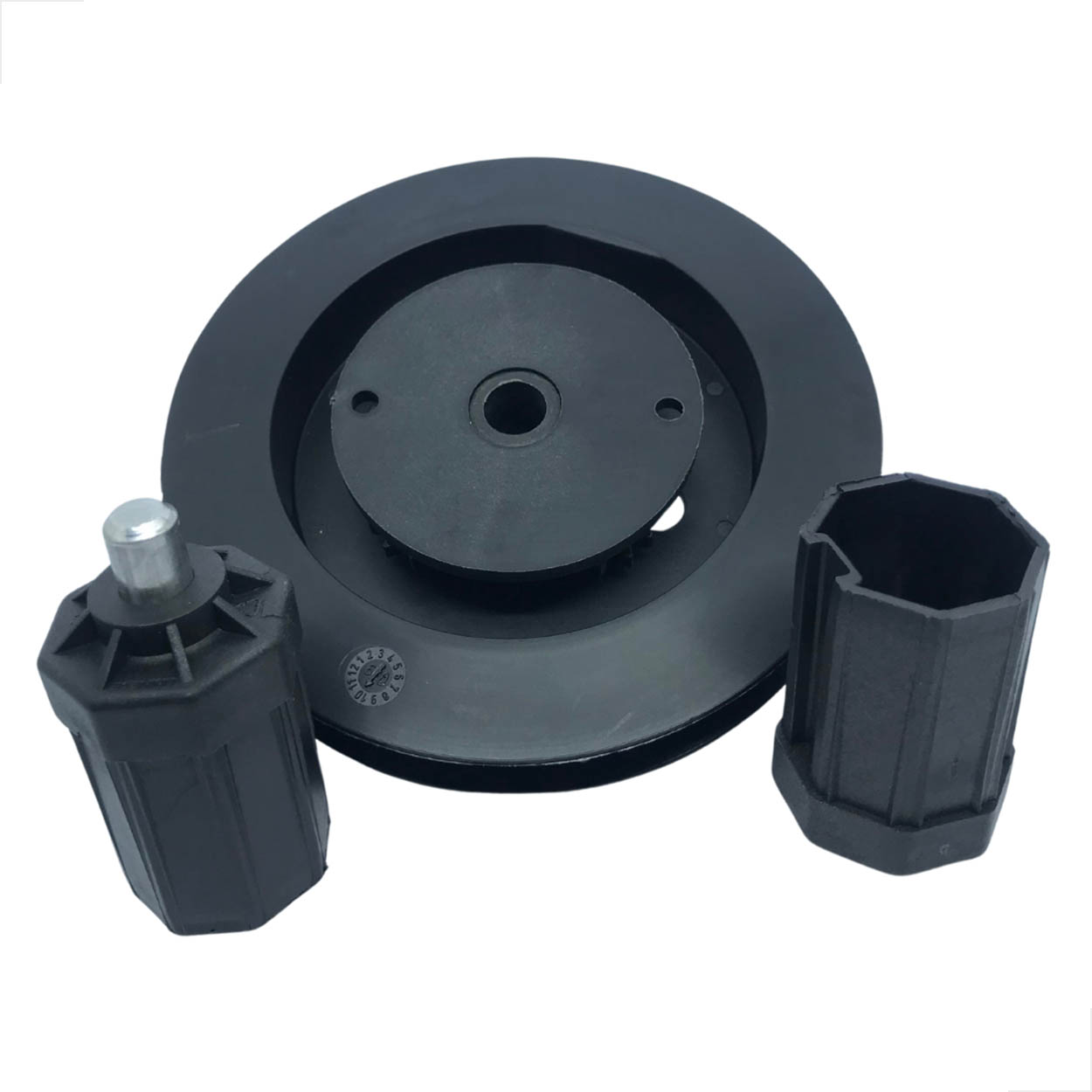 Recolhedor Porta Integrada 8155/40 Espelho Preto Cinta Preta