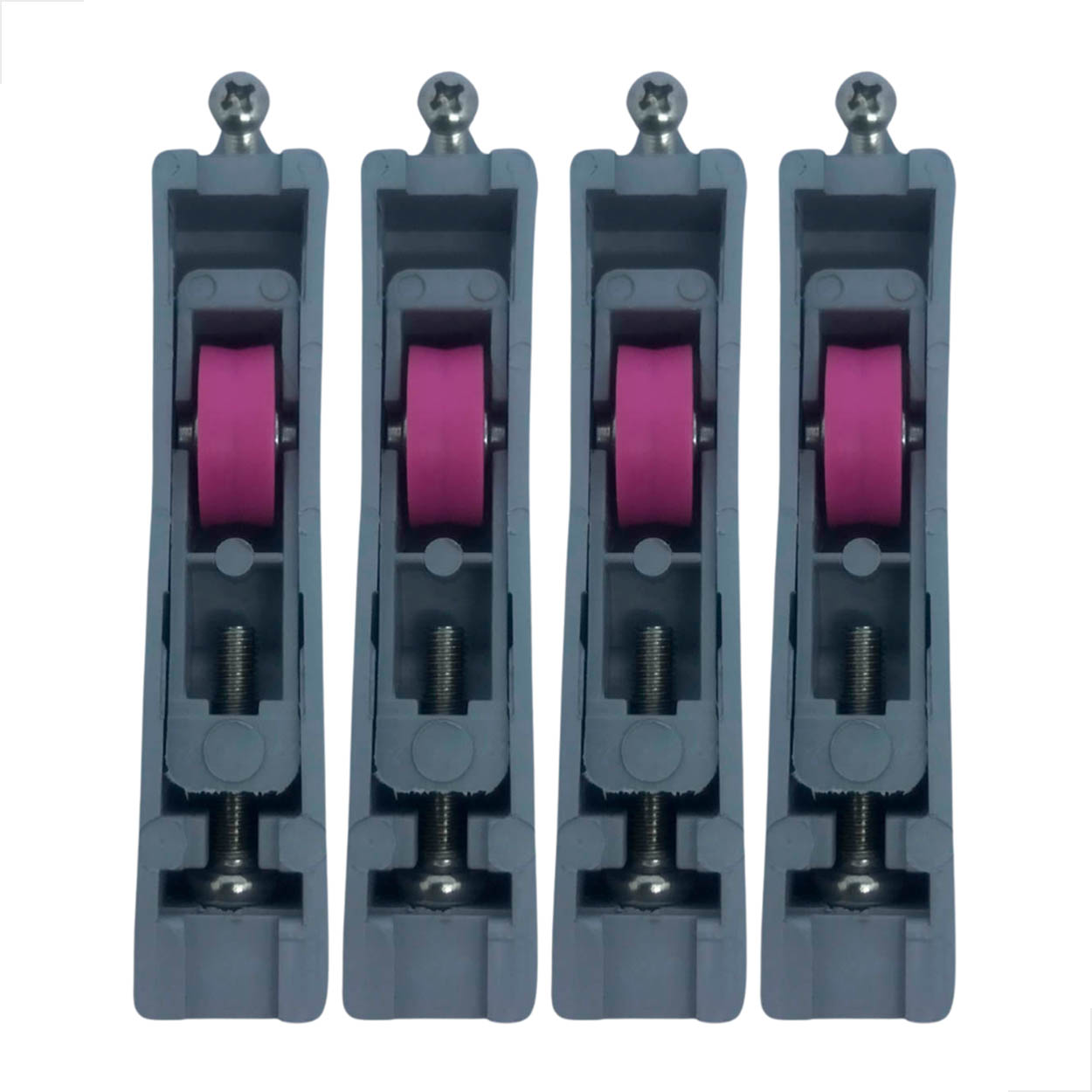 Roldana Simples Com Regulagem Janela Porta (Rol440M) 4Uni