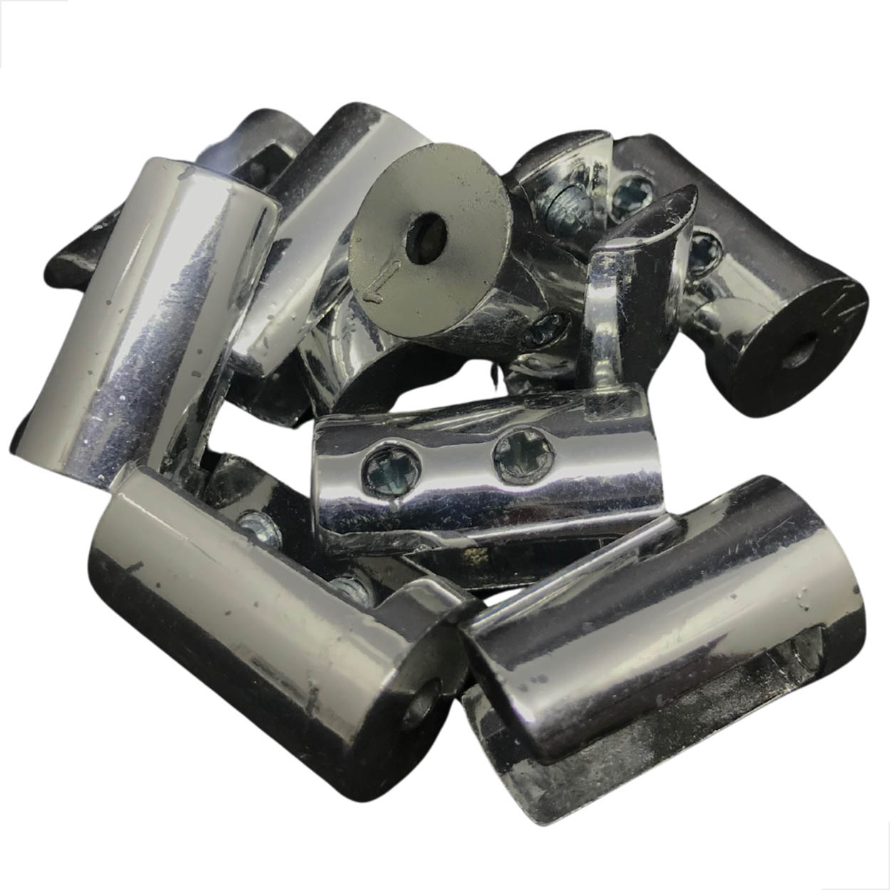 Suporte Fenda Dupla 10MM Com Parafuso Com 20 Unidades