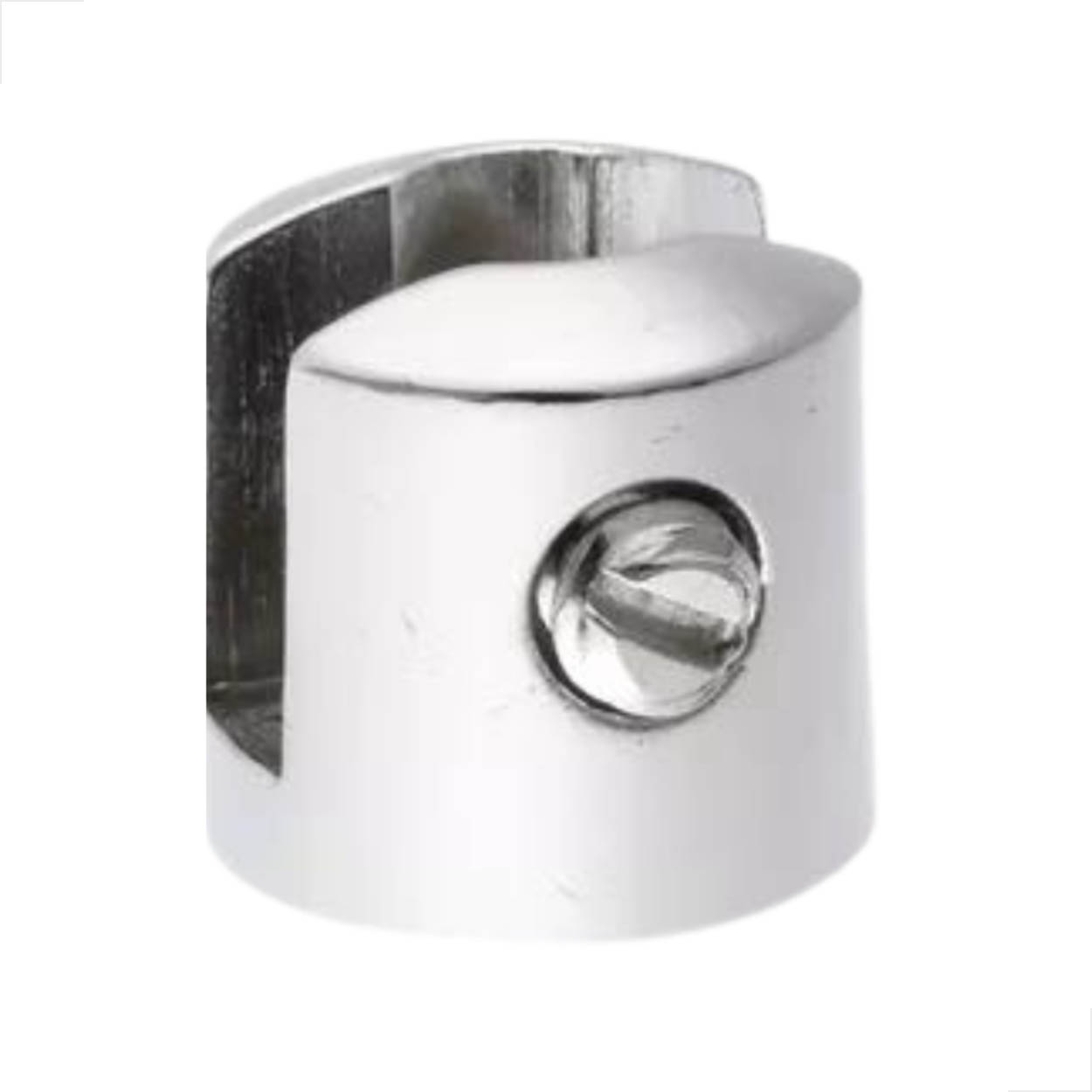Suporte Fenda Para Vidro 10MM Com Parafuso C/ 10 unidades