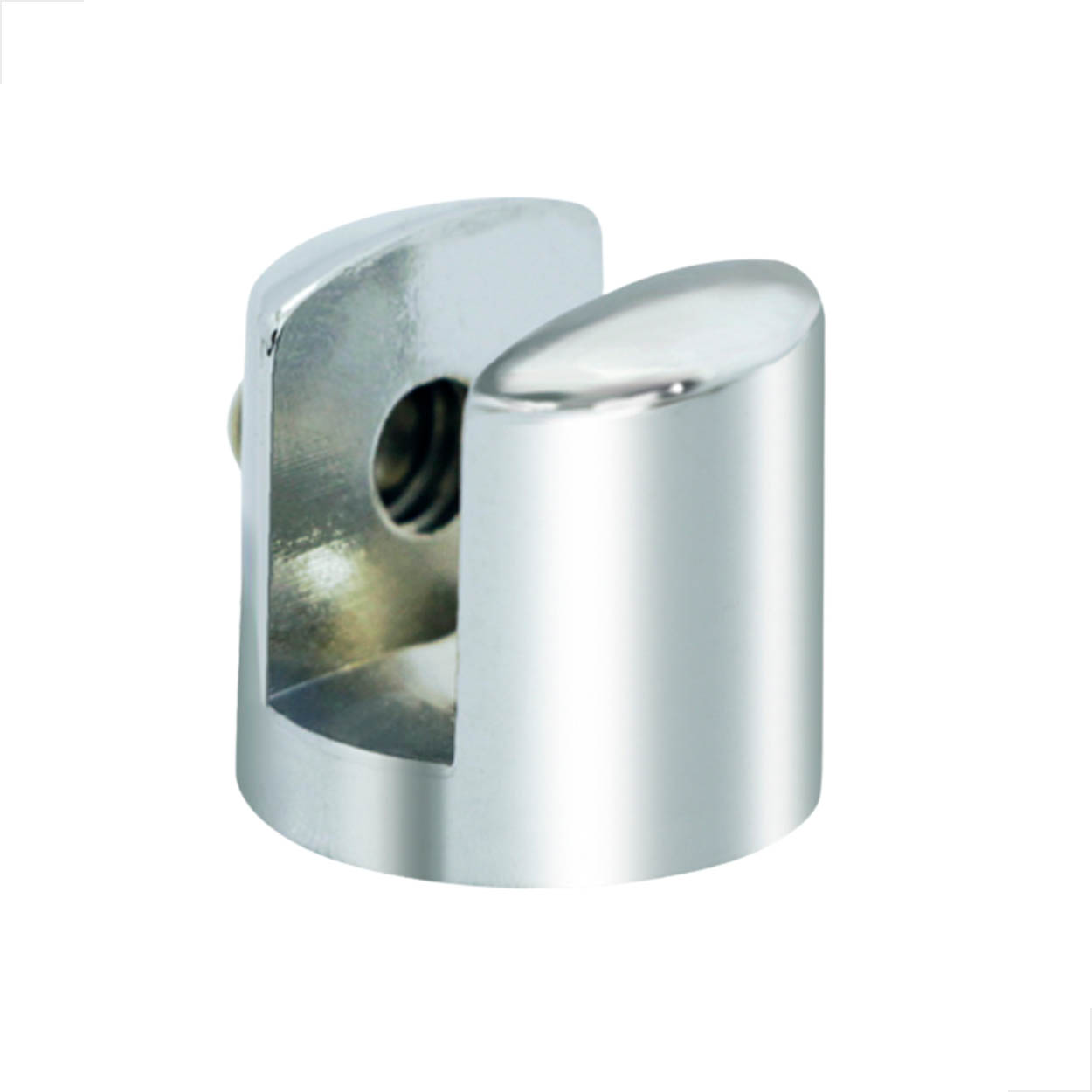 Suporte Fenda Para Vidro 6mm Com Parafusos C/ 10 Unidades