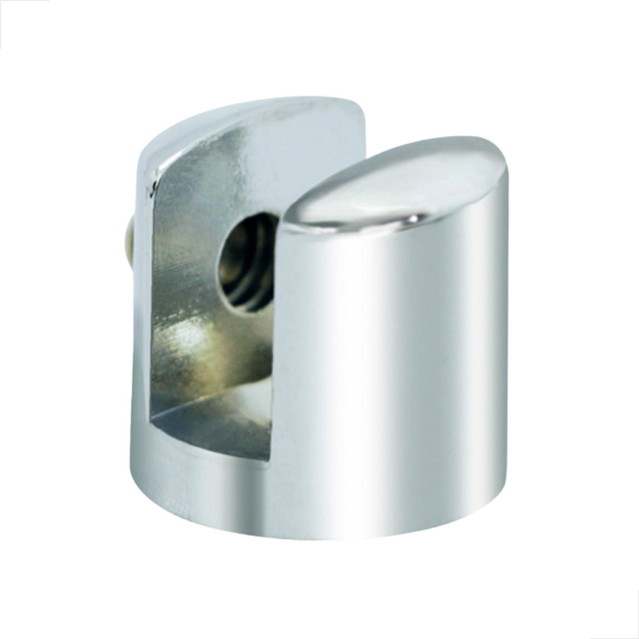 Suporte Fenda Para Vidro 8MM Com Parafuso C/ 10 Unidades