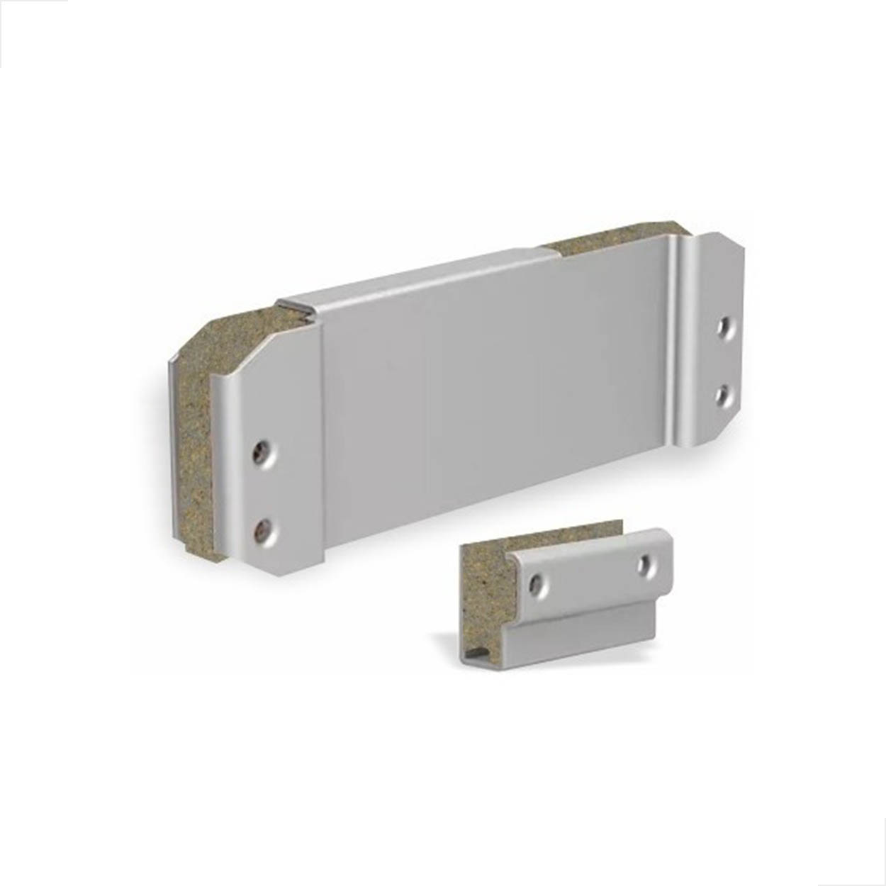Suporte Mola Aerea Porta de Vidro Ud77z/A530 Udinese Prata