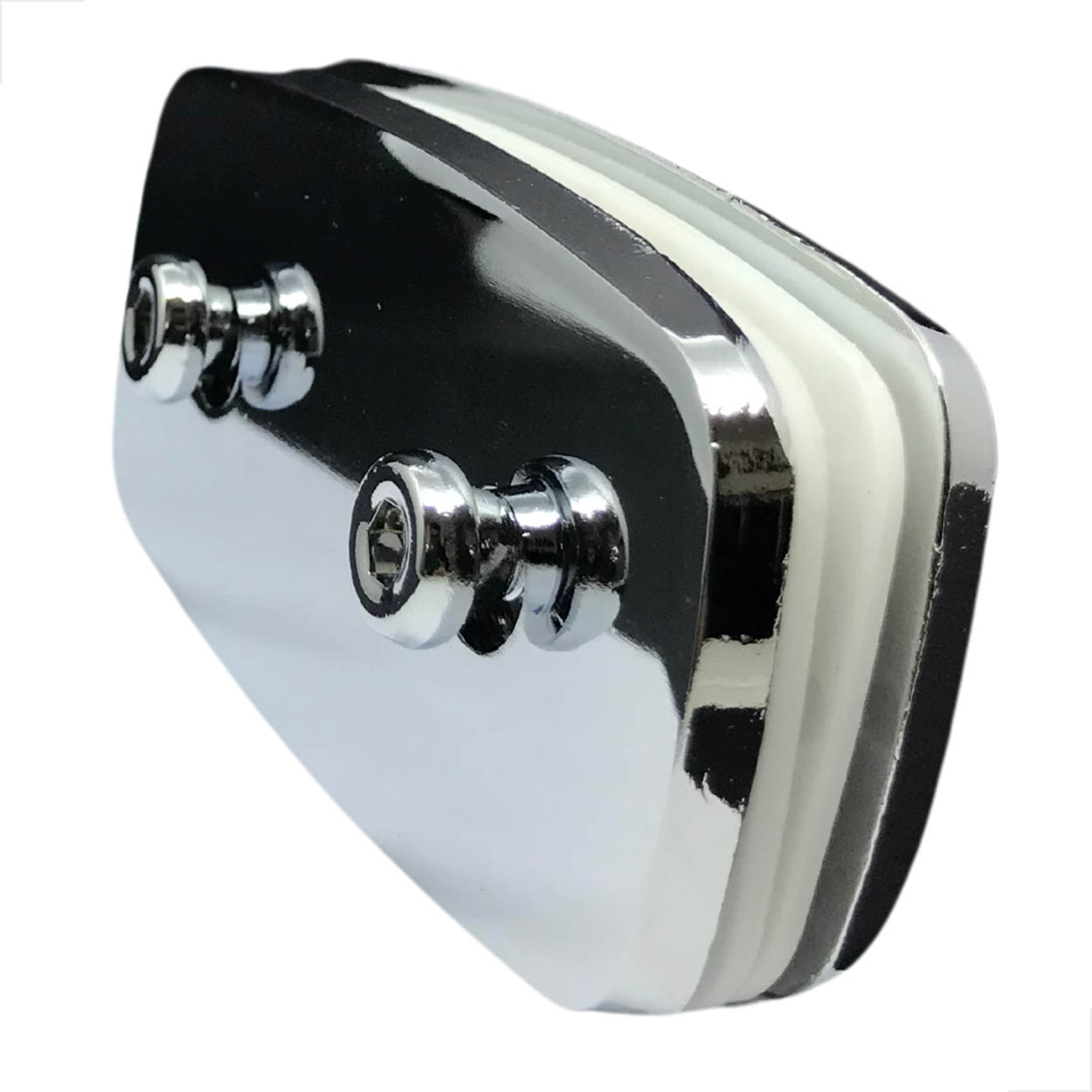 Suporte Para União De 2 Vidros 1305 Sem Miolo Cromado