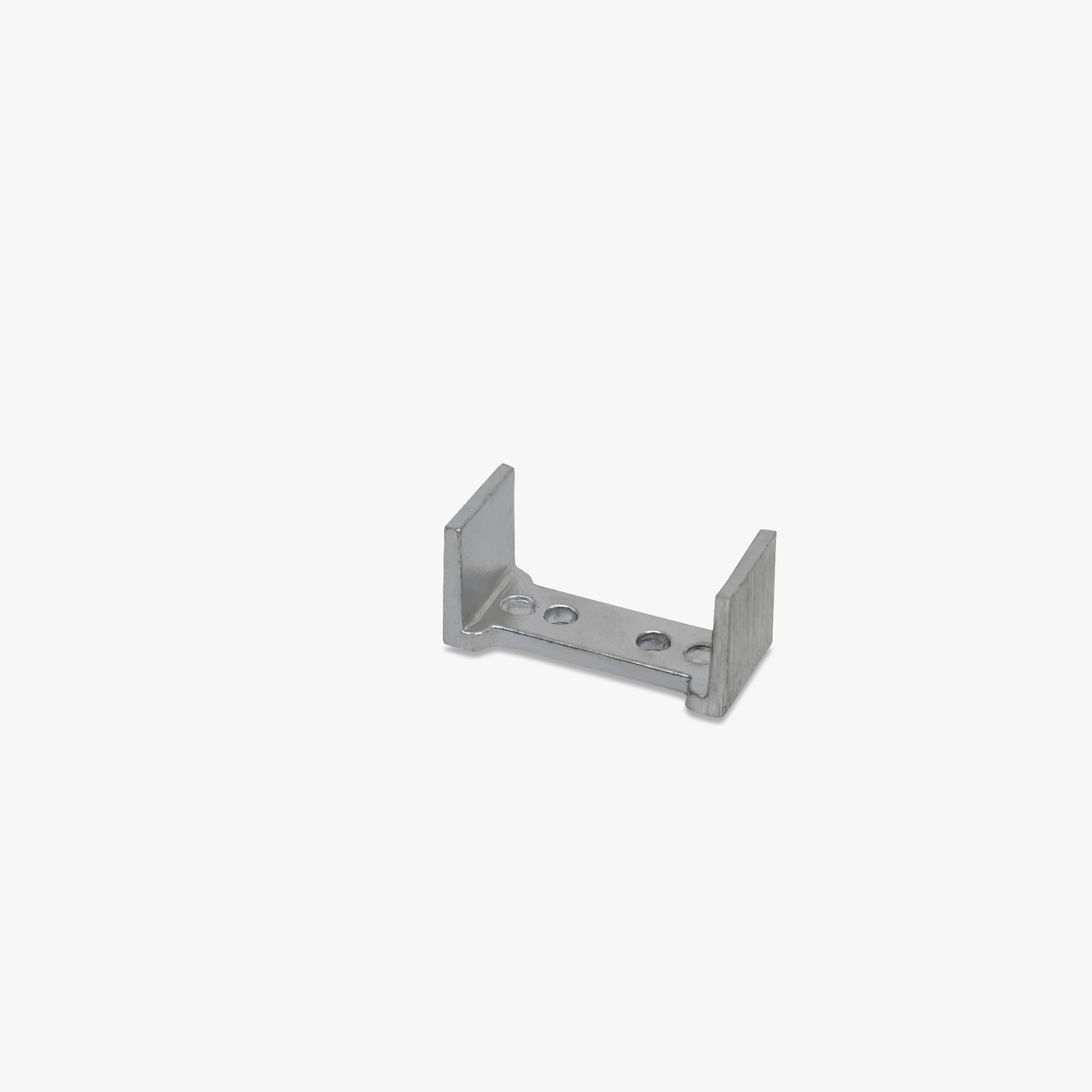 Terminal U Para Fixação de Perfis Cercas PC002 Natural