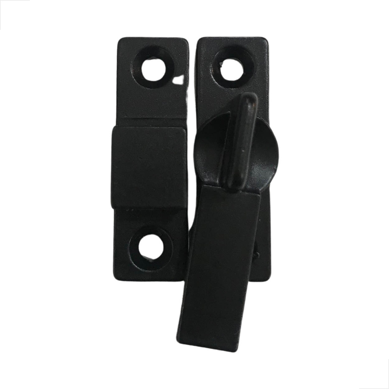 Tranqueta Reta Zamak S/ Bico Preto 10 Unid Porta De Aço